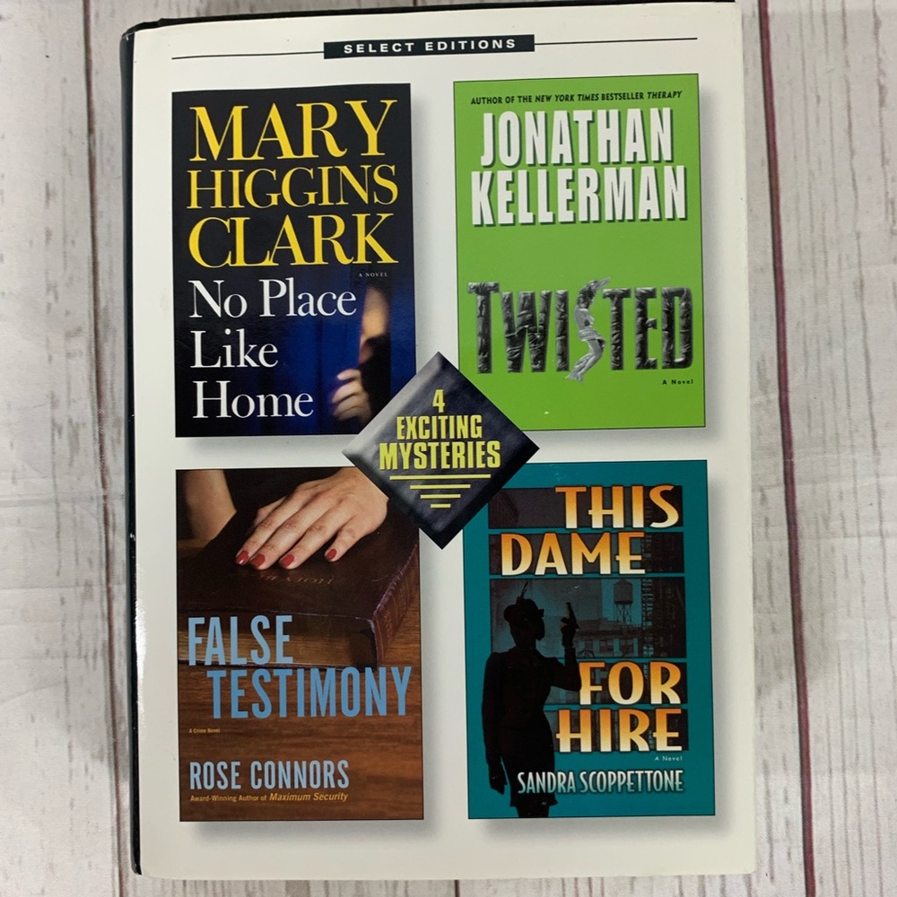 Readers Digest Select Editions 4 in 1 Book 2005 Volume 6 Mary Higgins Clark +3